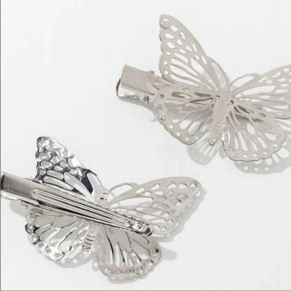 4 piece Elegant Butterfly Hair Clips Hair Accessory